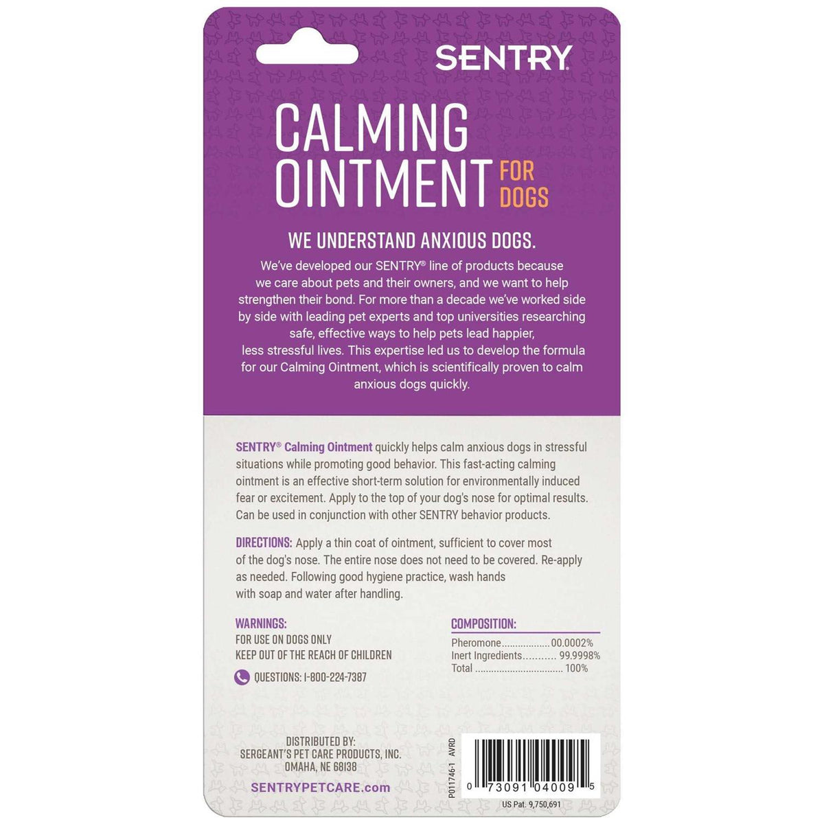 Calming Ointment for Dogs P897