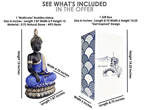 12.5" Buddha Statue D739797