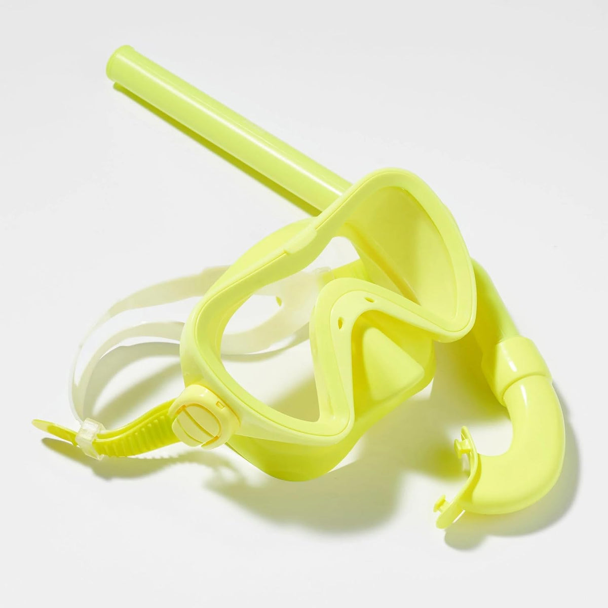 Kids Snorkel Set Medium Yellow Y344