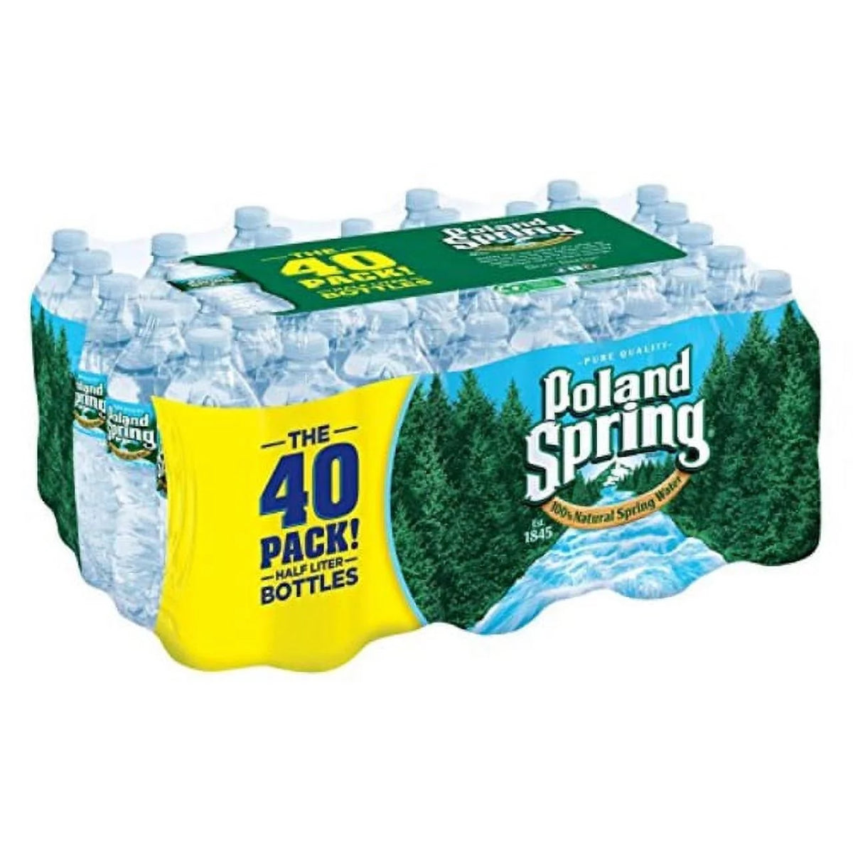 16.9 Fl Oz 40 Count Natural Spring Water Y836349