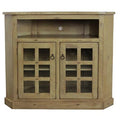 Bright White Corner TV Stand Z201