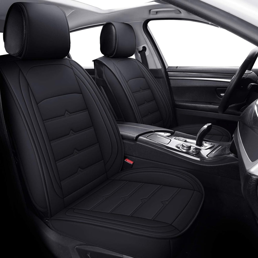 Waterproof Faux Leather Full Set Car Seat Covers F56402
