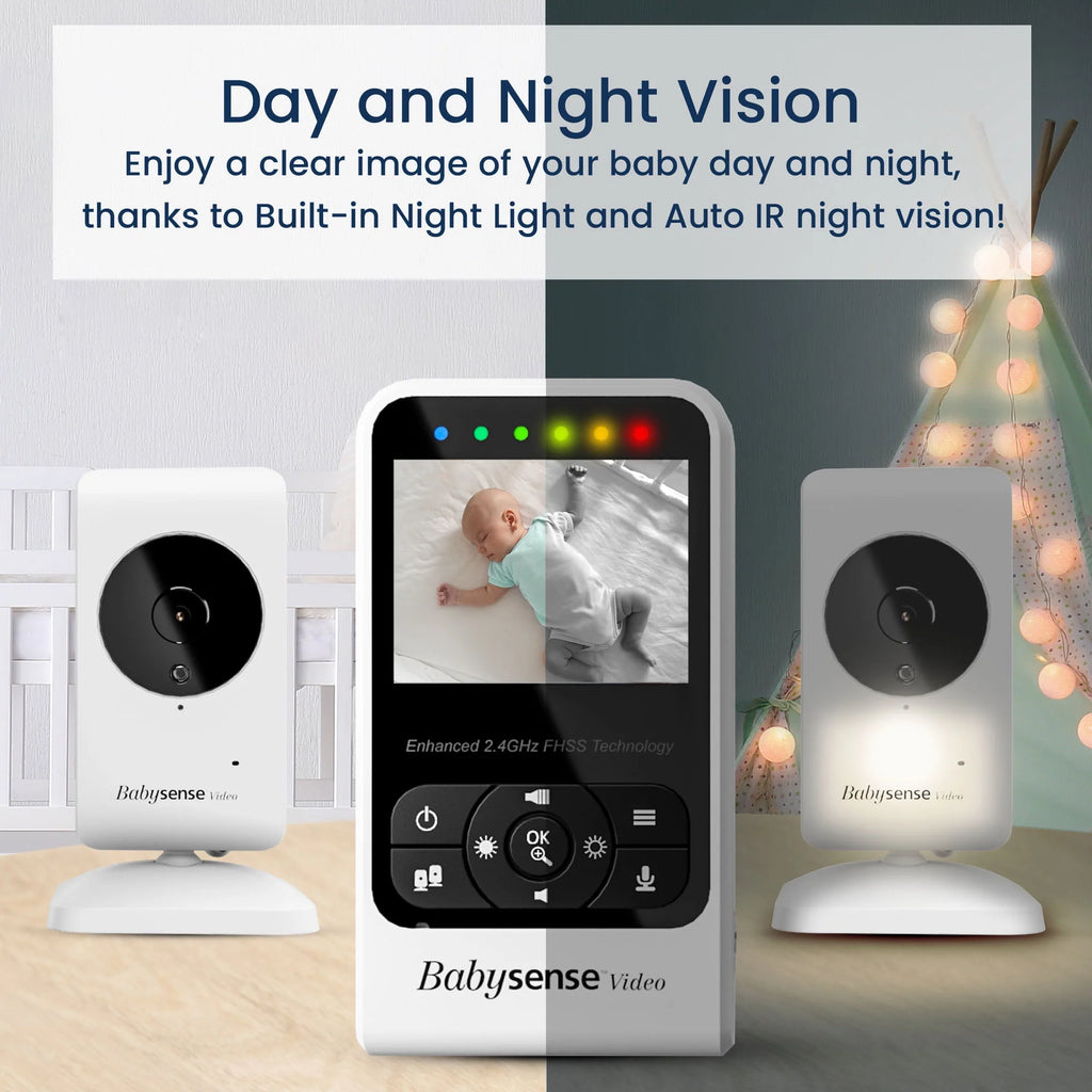 Video Baby Monitor with Two Cameras E2387