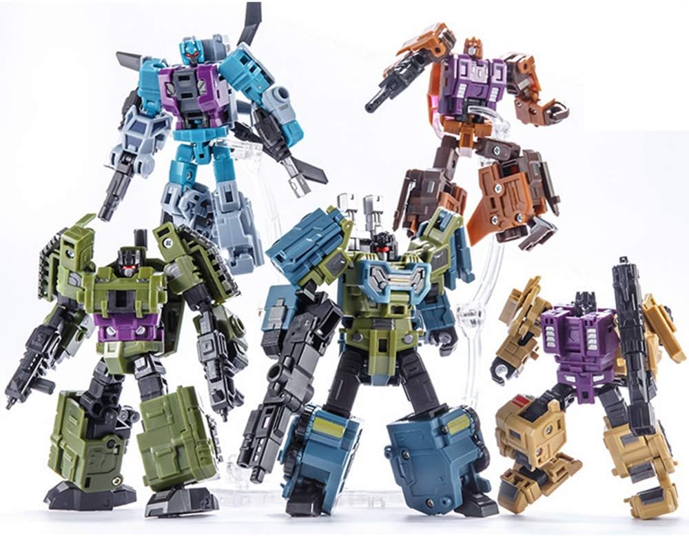 5 in 1 Action Figure Model Toys B169