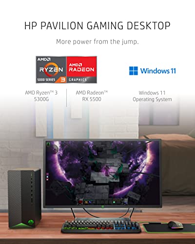 AMD Ryzen 3 5300G 8 GB RAM 512 GB SSD Gaming Desktop P905