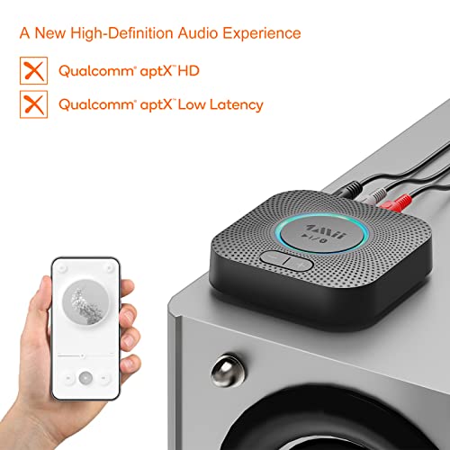 Bluetooth 5.2 Audio Receiver with RCA/3.5mm Outputs C458319