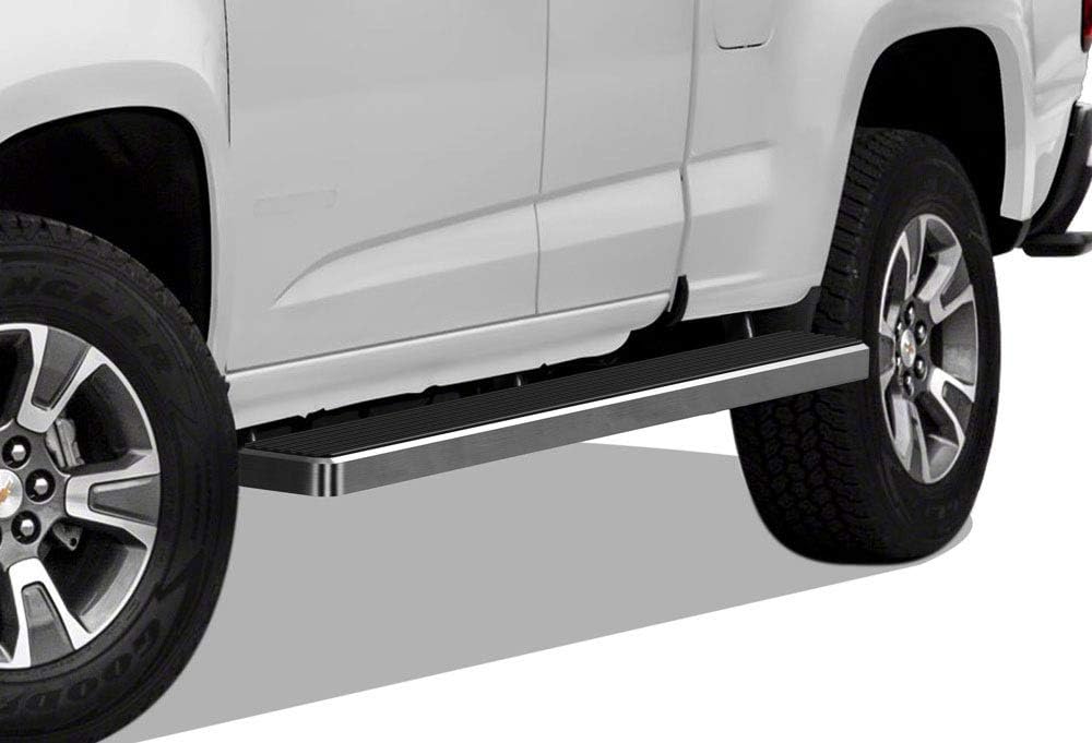 Black Running Boards 4-inch Side Steps R590