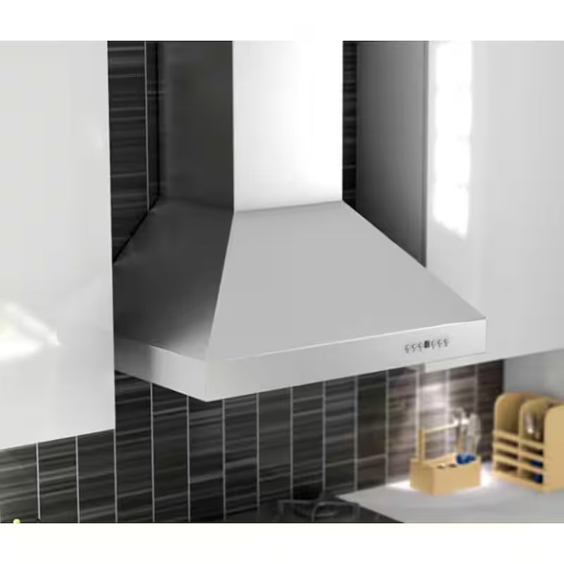 48 in. 700 CFM Ducted Wall Mount Range Hood Stainless Steel M7224