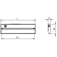 22 inch LED Undercabinet Light in Oil-Rubbed Bronze Z810211