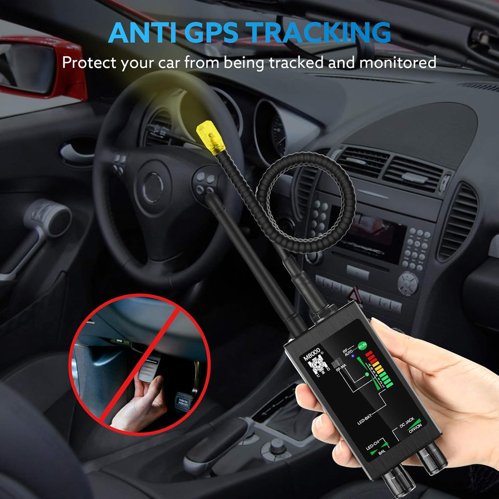 RF Signal Detector Bug Detector Anti Tracking Camera Detector Finder U8708