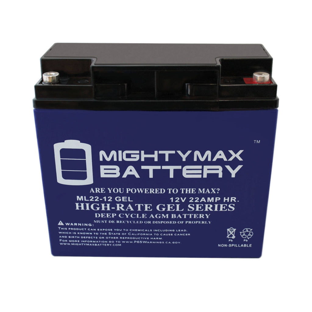 12V 22Ah Gel Battery O825186