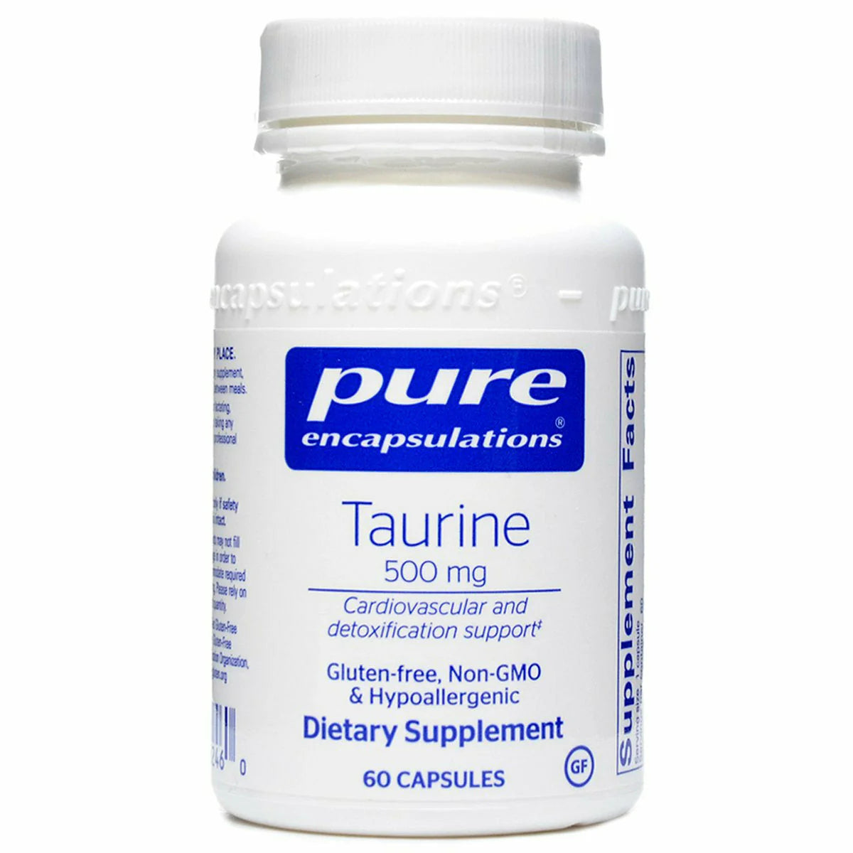 Taurine 500 mg 60 vcaps O8139