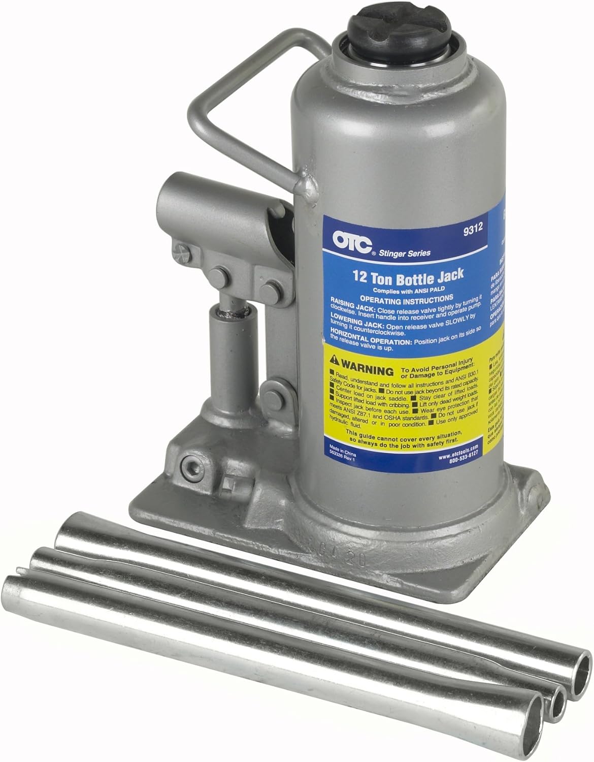 2-Pack 2-Ton Bottle Jack D3284