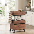Kitchen Island with Drawer and Storage Cabinet S46954