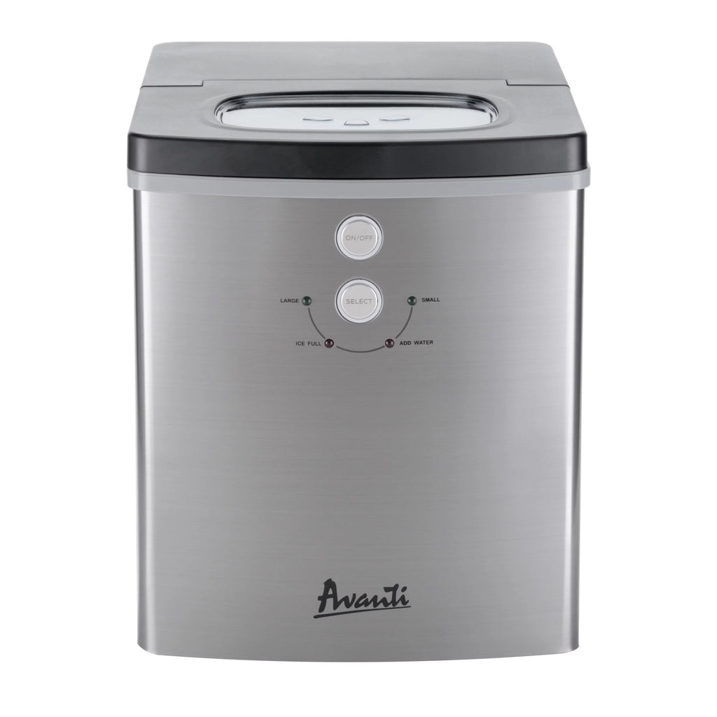 Portable Countertop Ice Maker in Stainless Steel J48545