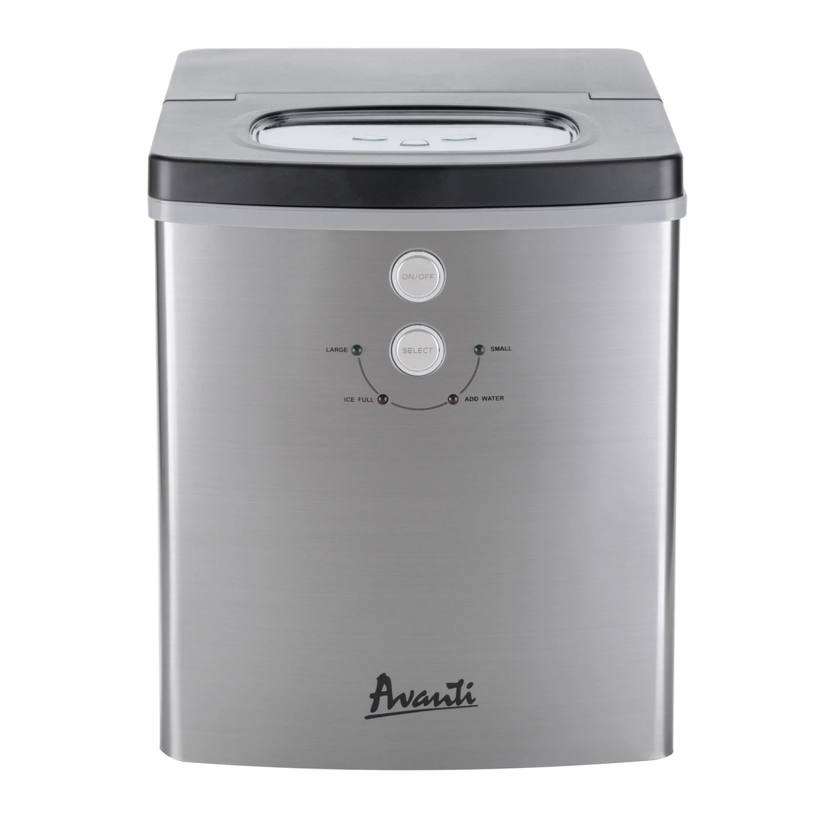 Portable Countertop Ice Maker in Stainless Steel J48545