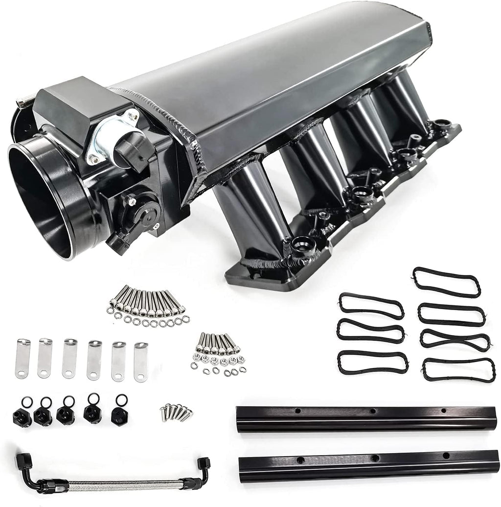 Intake Manifold with Throttle Body and Fuel Rails F148