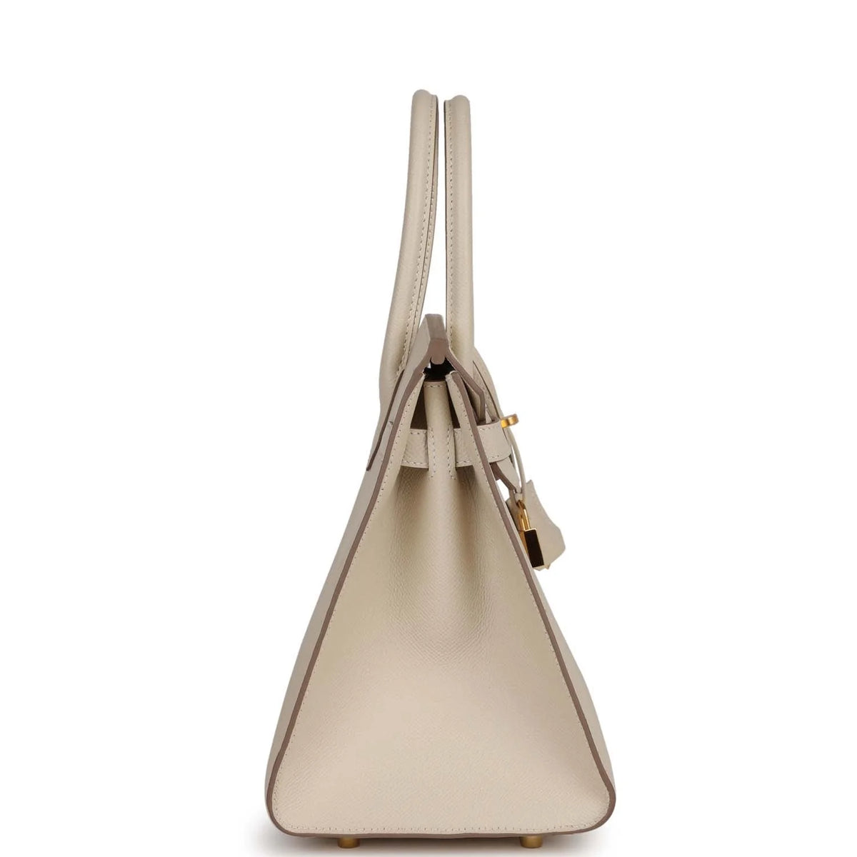 Pre-owned 30 Craie Epsom Handbag K72408