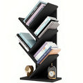 4 Tier Natural Wood Bookshelf N81154
