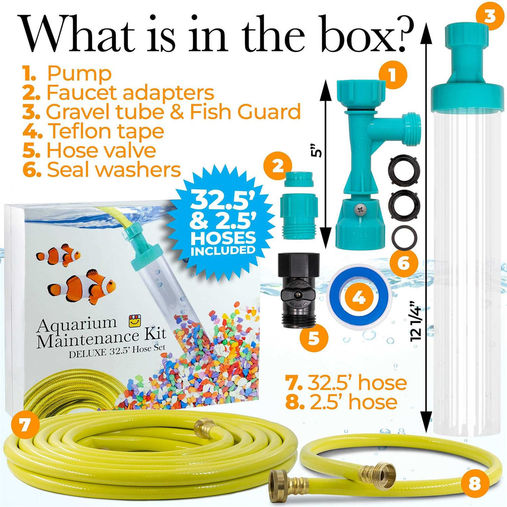 Aquarium Gravel Cleaner with Water Control Valve T893