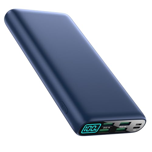 38800mAh LCD Display Power Bank with 5 USB Outputs and USB-C T95211