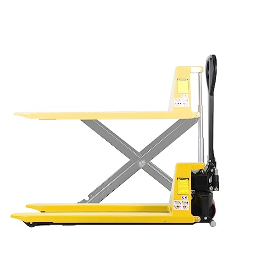 Manual Pallet Jack Hand Pallet Truck 2200lbs Capacity 3.3" Lowered 45" Lx21"W 31.5 Lift Height V362509