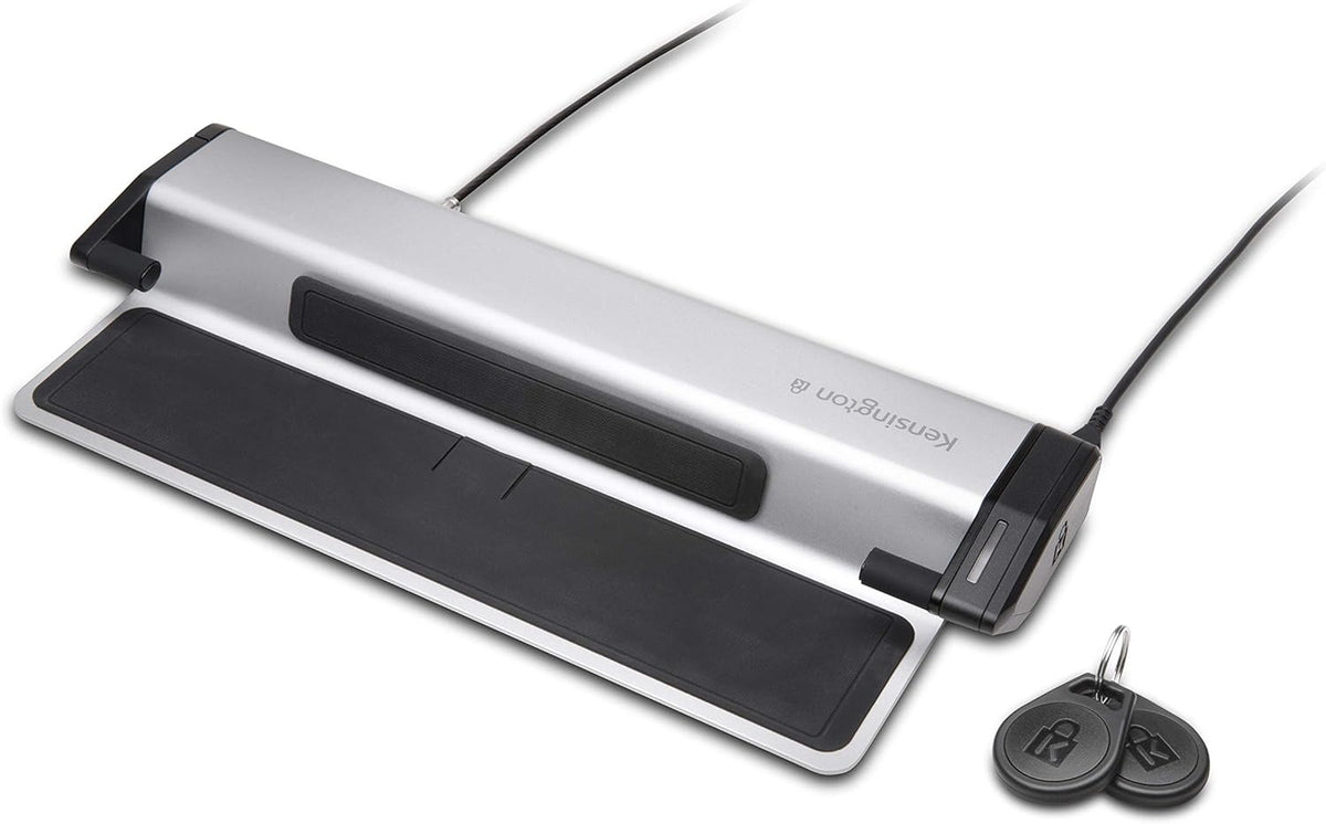 MacBook and Surface Laptop Locking Station with Keyed Lock Cable N743