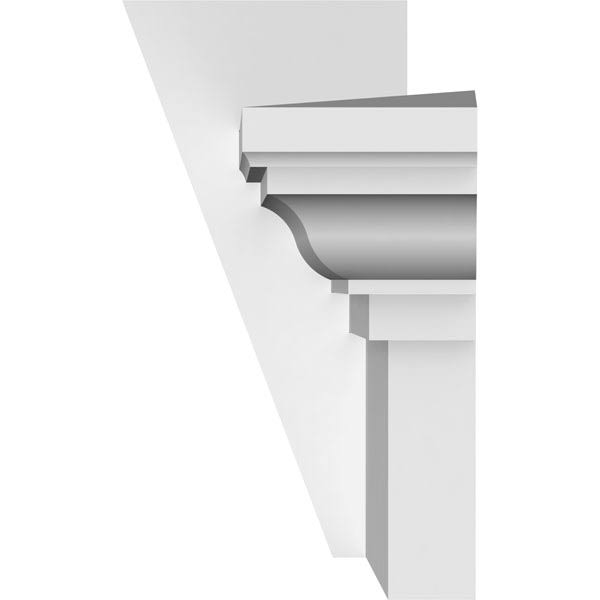 63x22 Bottom Width x 66 1/2x22 Top Width x 6x22H x 1x22P Traditional Crosshead with Flat Keystone R335776