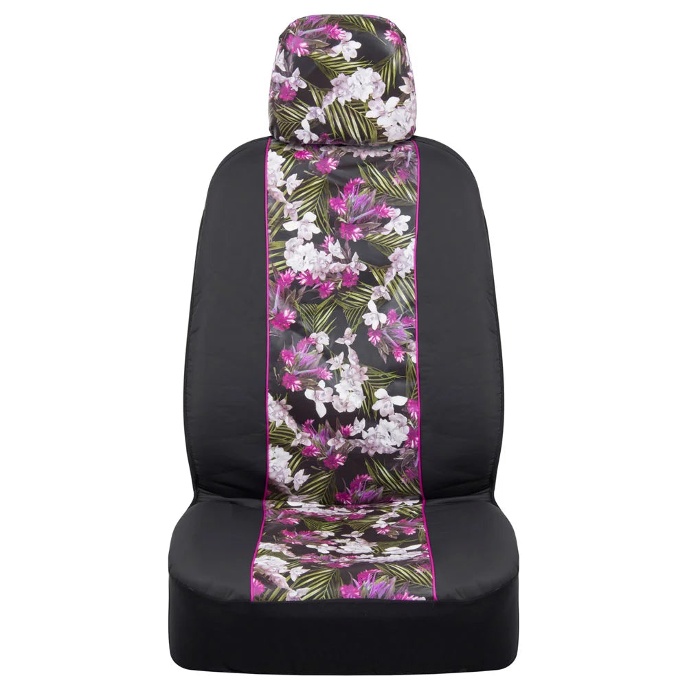 Flower Seat Covers for Car SUV Truck G80432