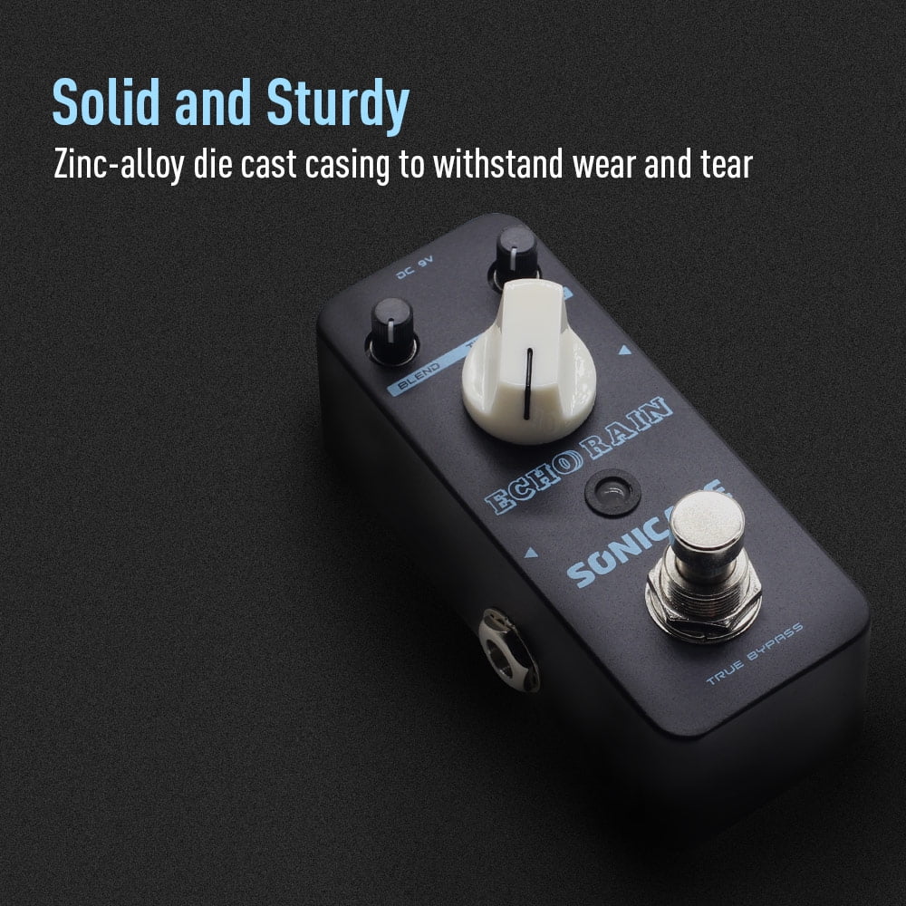 Analog-Style Hybrid Digital Delay Guitar Effects Pedal B4684