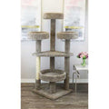 Gray/Beige/Taupe Cat Condo J57580