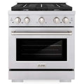 30 Gas Range with Convection Oven and 4 Burners in Stainless Steel D46999