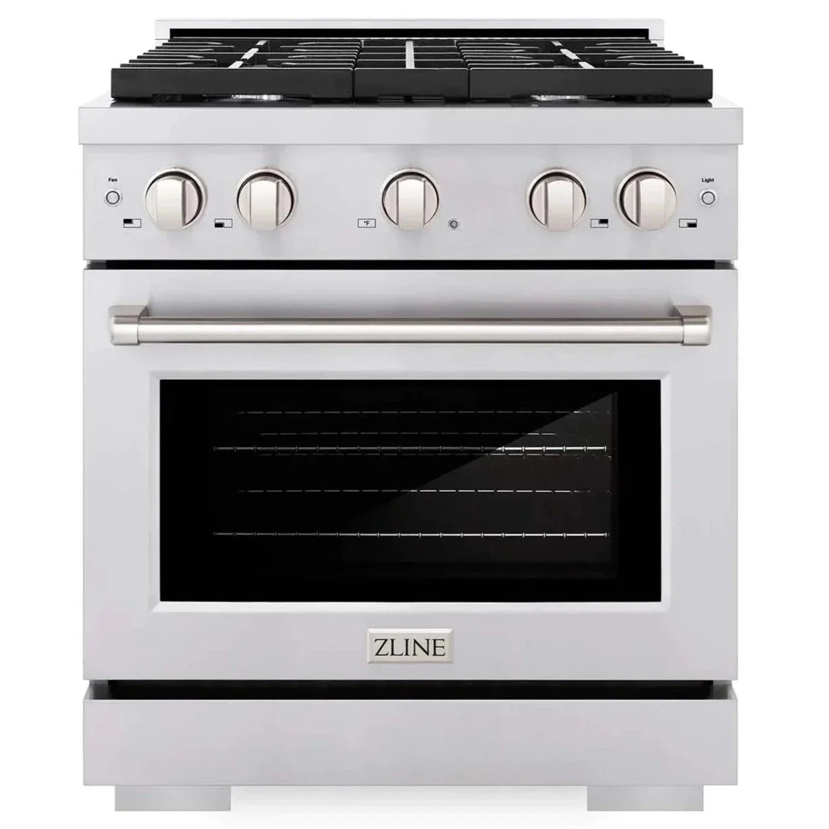 30 Gas Range with Convection Oven and 4 Burners in Stainless Steel D46999