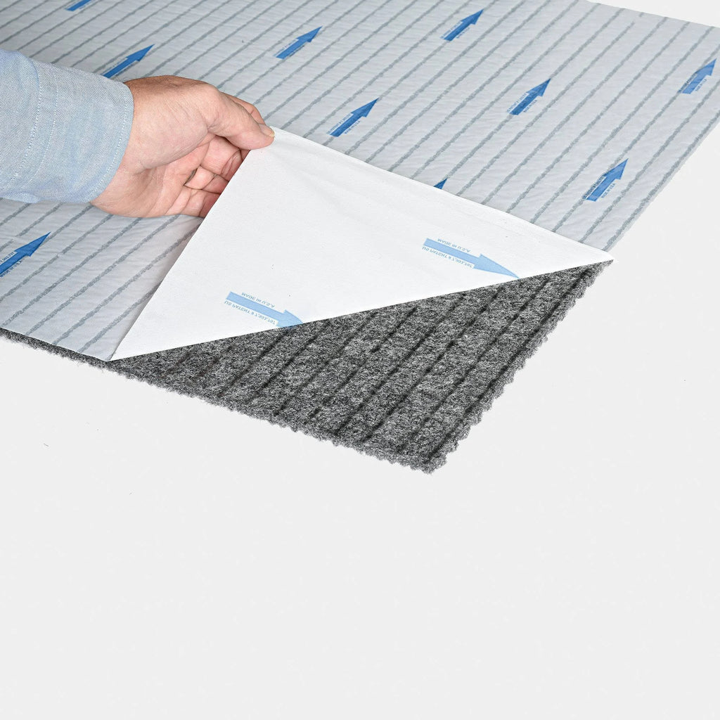 Ocean Blue Crochet Rug L3553