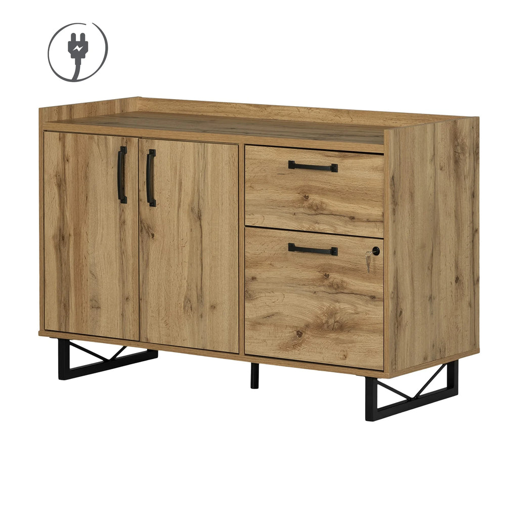 Nordik Oak Credenza B84348