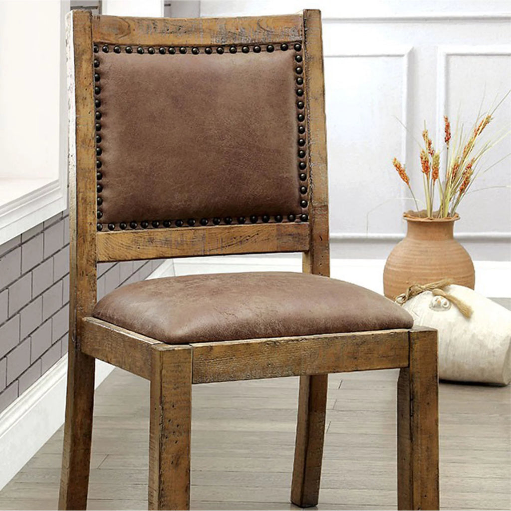 Rustic Pine Side Chair R94567