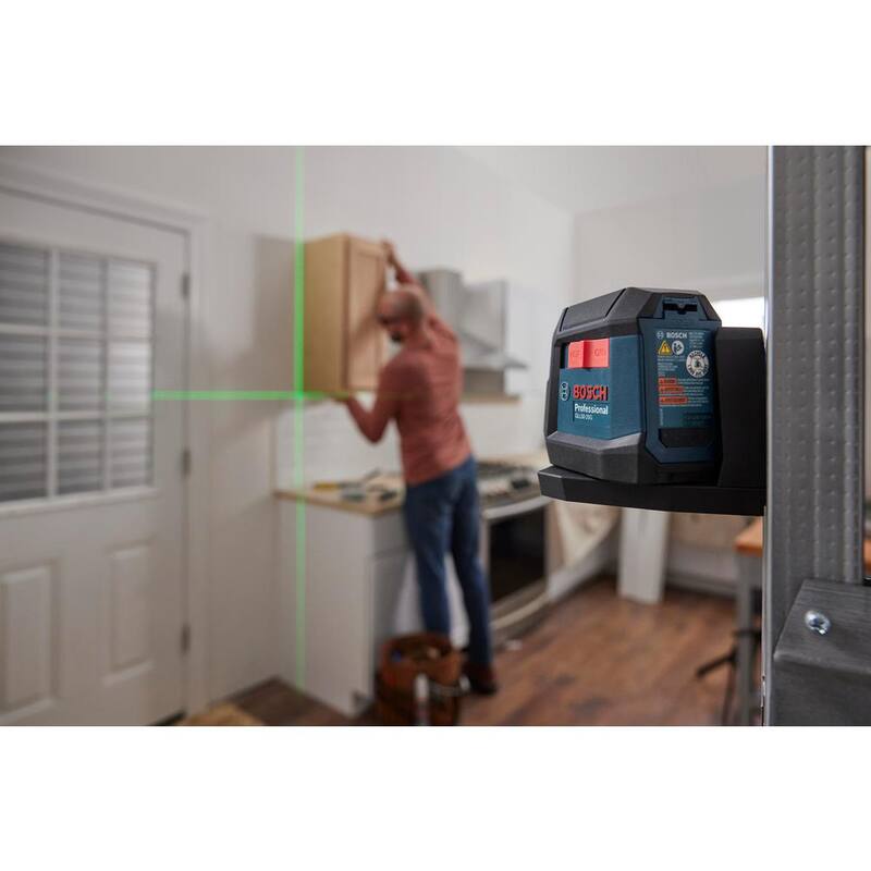 Green Beam Self-Leveling Cross-Line Laser Level P1638