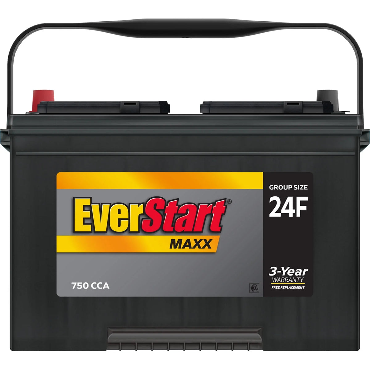 Lead Acid Automotive Battery Group Size 24F 12 Volt 750 CCA Z411507