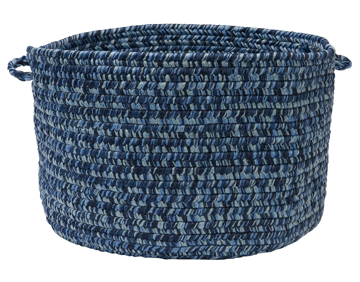 Blue Wave 2x7 Braided Rug C9762