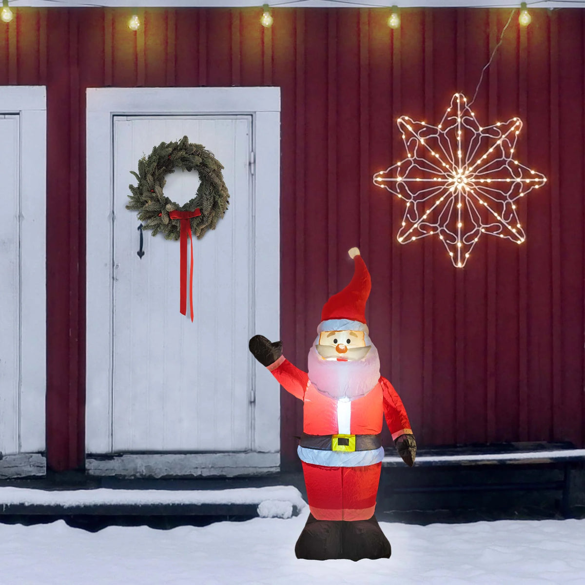 Santa Yard Inflatable Z25939