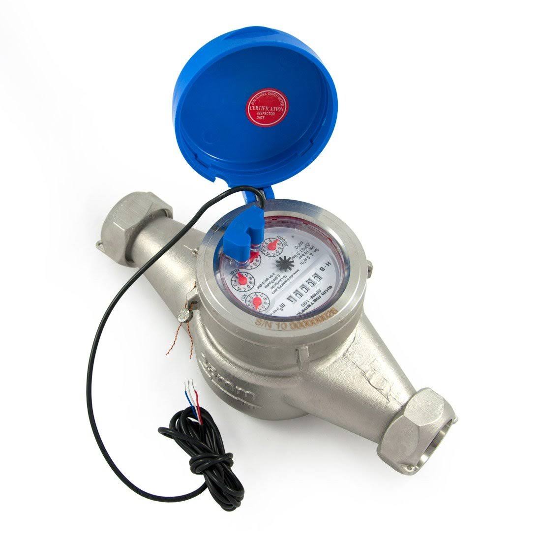 1 in Stainless Steel Water Meter with Pulse Output G95661