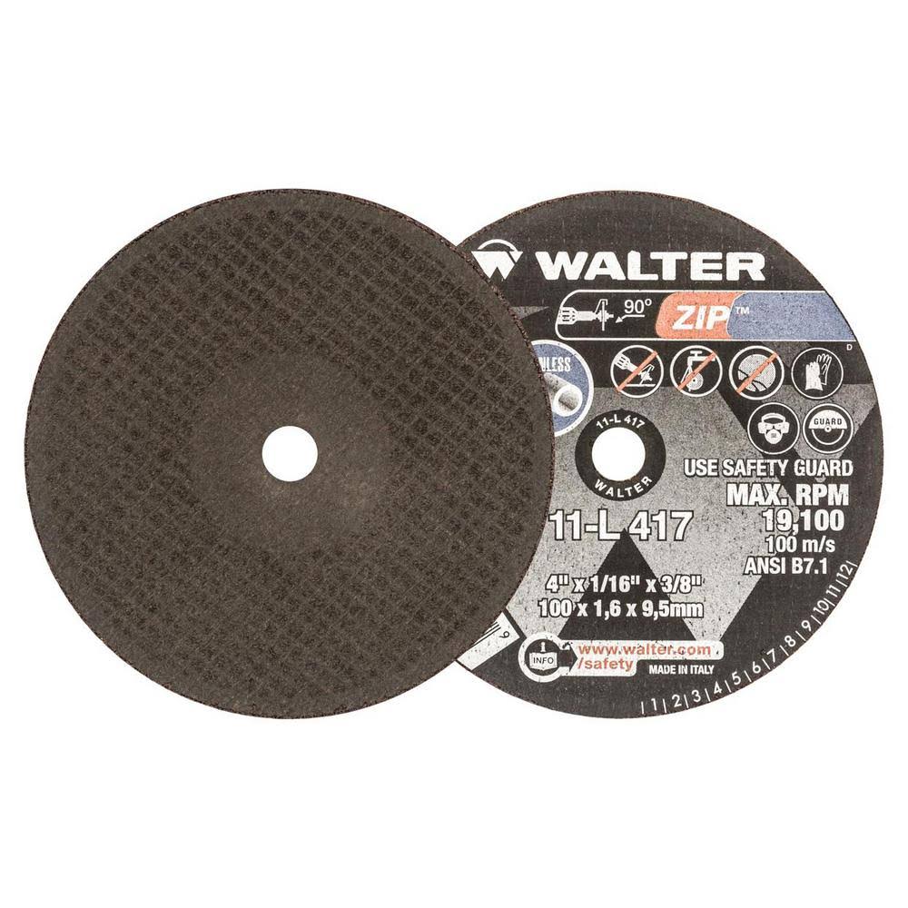 4"x1/16"x3/8" Cut/Grind Wheel S43599