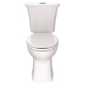White Elongated Dual Flush Toilet O343
