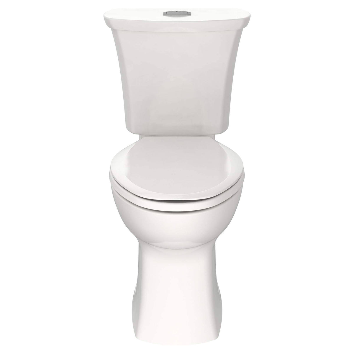 White Elongated Dual Flush Toilet O343