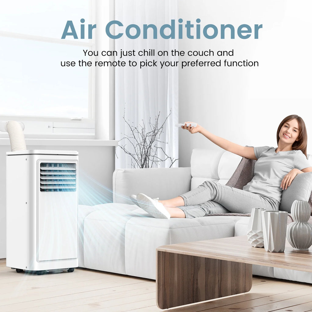 5000BTU Portable Air Conditioner with Remote, Dehumidifier & Fan U15813