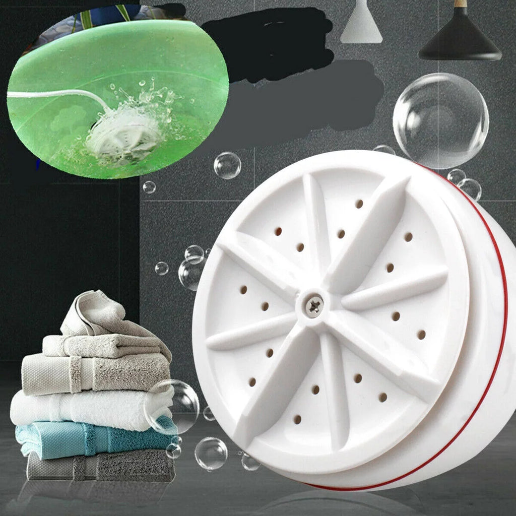 Ultrasonic Turbine Portable Mini Washing Machine I511