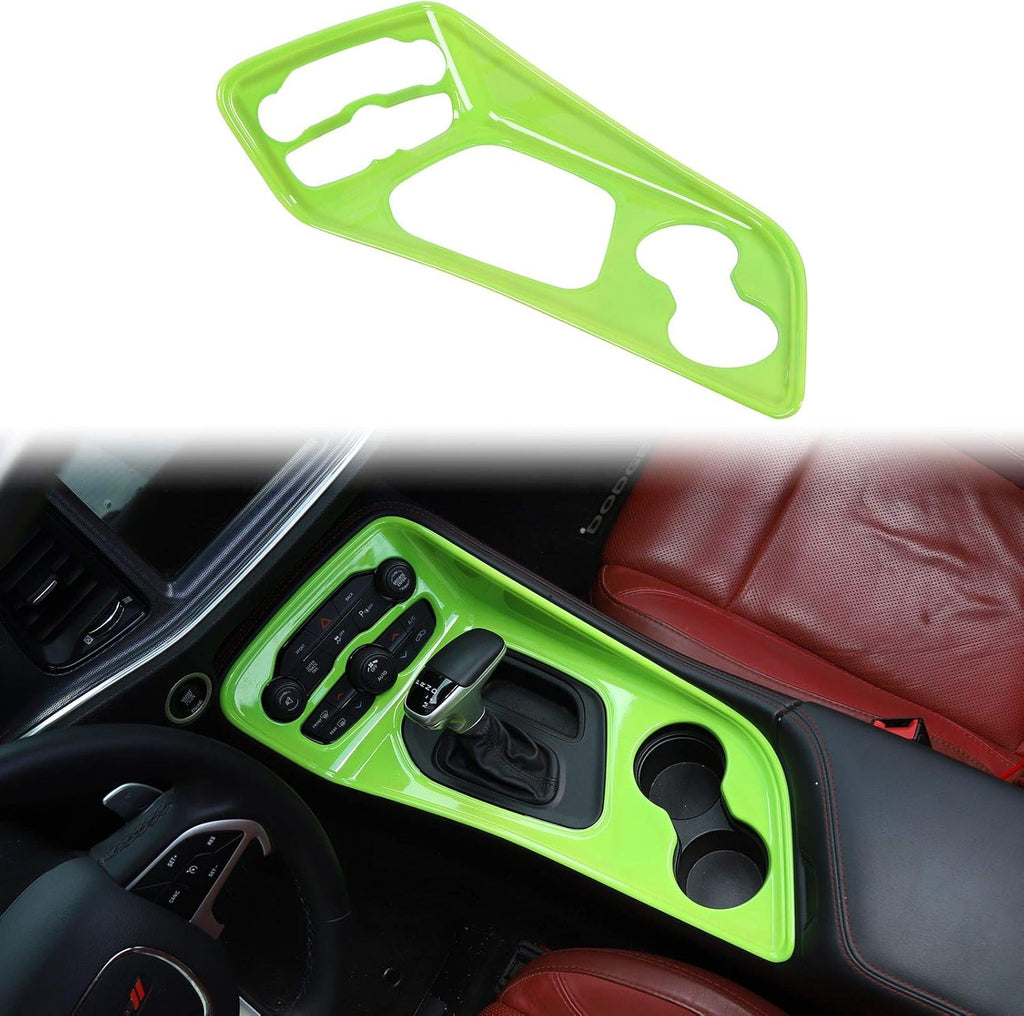 Red Carbon Fiber Gear Shift Panel Trim Y9179