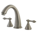 Satin Nickel Two Handle Roman Tub Filler R71434