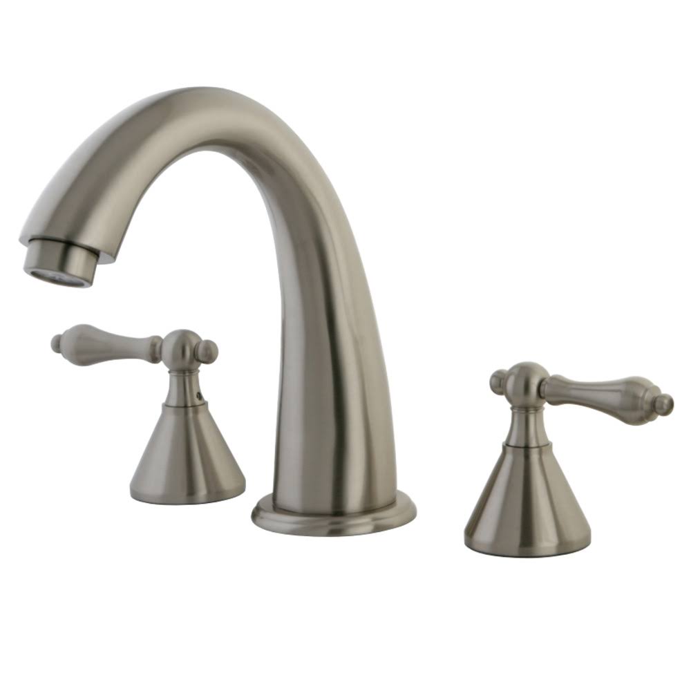 Satin Nickel Two Handle Roman Tub Filler R71434