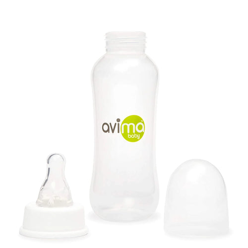 10 oz Anti Colic Baby Bottles, BPA Free, Standard Neck, Medium Flow Nipples (Set of 8) T956972